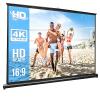 20-50 inch Portable Projector Screen, 4K 16:9 HD Mobile Manual Pull Movie Screen with Metal Shell(36inch/81x45cm) view 1