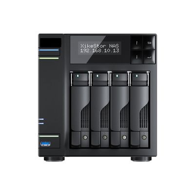 Desk Server DDR5 8G/16G/32G Memory NAS 4 M.2 Slots 4 SATA Bays Sever N100 Processor No Hard Drive(16GB)