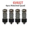 6V6GT 6V6 Vacuum Tube Replaces 6P6P 6N6C CV511 Audio Valve Electronic Tube Amplifier Kit Quad(4pcs Matched Quad) view 2
