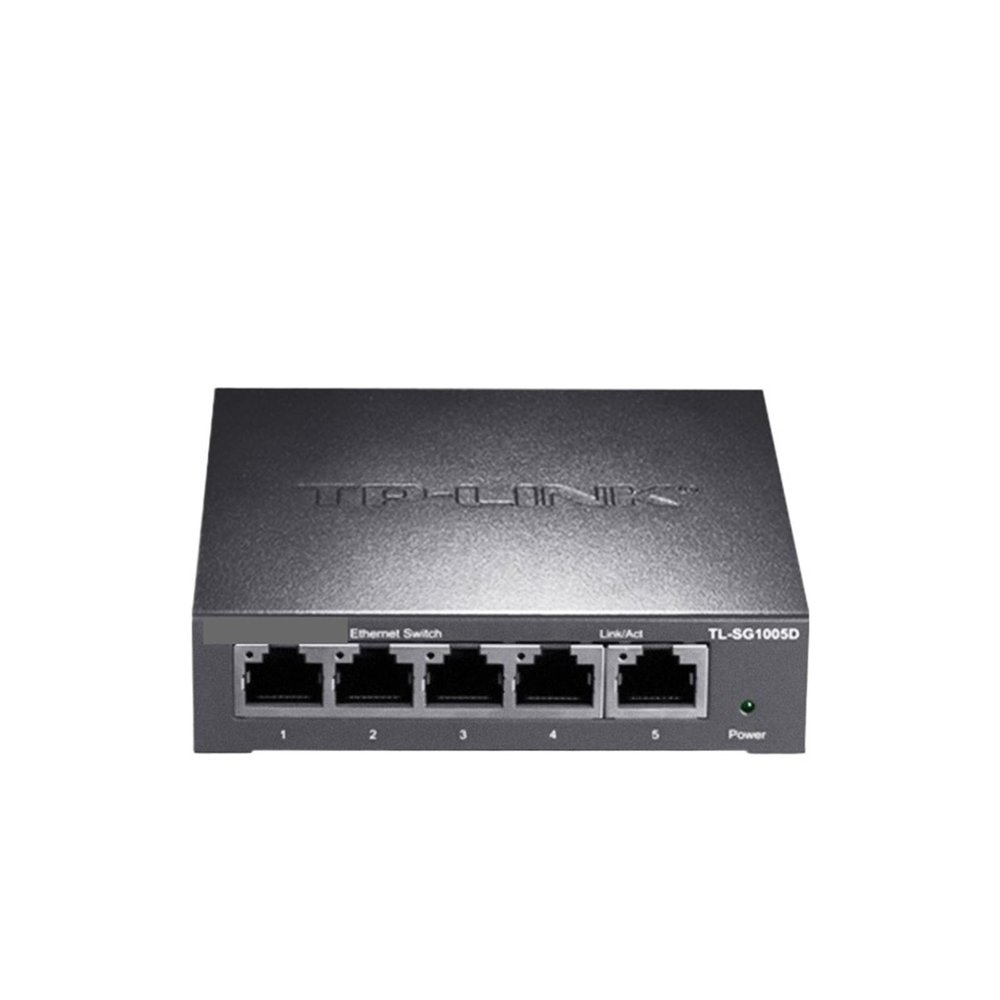 BACODLUL 5 Port Gigabit Ethernet Switch 1000BASE-T Network Switcher Networking Hub Internet Splitter TL-SG1005D(E/.U Adapter)
