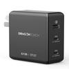 130W USB C Charger Block, 3-in-1 GaN Charger, 100W Fast Charging Station, Supports 65W x2, Power Adapter for iPhone 16/15/14 Pro Max, iPad, MacBook Pro/Air, Galaxy S25/S24, Dell XPS, Laptops, Tablets view 1