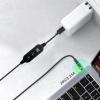 Oxtxuzdm USB C to DC5525 5.5x2 Adapter Cable PD5V-20V 28 Interchangeable Tips for Electronic Devices Power Charging Cord PD100W Interchangeable Plugs Tips view 3