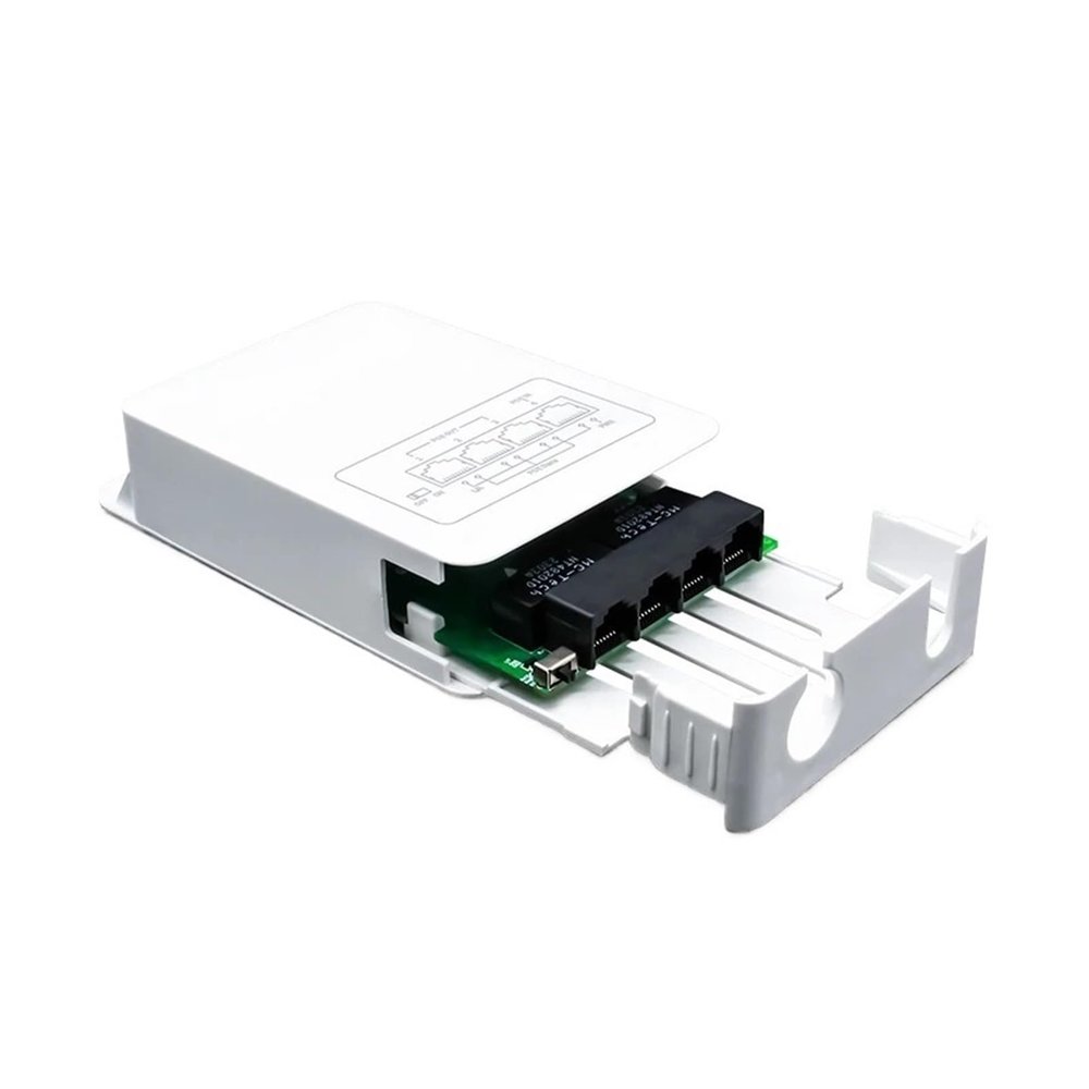BACODLUL 4 Port P-O//E Extender 100...M Network P-O//E Repeater IP30 VLAN 44-57V 30W