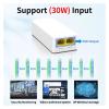 2 Port POE Repeater 10/100Mbps 1 to 2 PoE Extender with IEEE802.3af/at Plug&Play 48V view 3