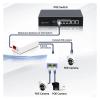 2 Port POE Repeater 10/100Mbps 1 to 2 PoE Extender with IEEE802.3af/at Plug&Play 48V view 4
