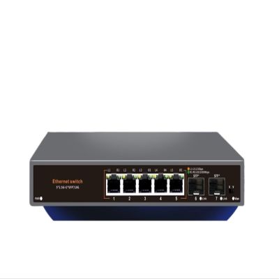 BACODLUL 2.5G None-P-O//E Network Switch 5 8 Port Ethernet Switch with 2 * 10G s-f.p+(K0502WS U/.K Plug)