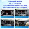 8.8" Carplay for BMW X3 F25 X4 F26 (2011-2014) CIC System, Wireless Carplay Android Auto, Car Stereo Bluetooth Navigation Media Player (4+32GB) view 3