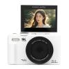 Bewinner 5K Digital Camera for Photography, WiFi 75MP Vlogging Cameras with 3" 180 Flip Screen, 18X Digital Zoom Autofocus Video Camara with 32GB SD Card (White) view 1