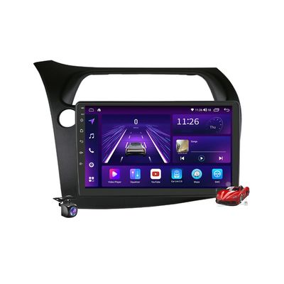 Lhd,M300S,Car Stereo 2 Din Android 15.0 Radio with 4G 5G WiFi DSP SWC Carplay for H-onda Civic MK8 2005-2011 GPS Sat Navigation 9''MP5 Multimedia Video Player FM BT Receiver