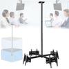 360 Rotating TV Ceiling Mount  Adjustable Hanging Bracket for 32-75 inch TVs, Up/Down Angle Adjustment 15, Max Load 150kg view 1