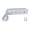 Embedded Power Strip with 3 AC,1 USB A and USB C Port, Recessed Power Outlet with 20W PD USB A,USB C Port, Flush Mount Desk Outlet with 6ft Cord view 1