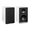 ELAC Debut ConneX 6.5" Powered Bookshelf Speaker, White - Active System with Dolby Digital Support - 6 1/2" Woofer & Rear Firing Ports - iOS & Android Compatible view 1