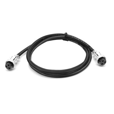 16.4Ft GX12 3Pin Female to Female Aviation Connector Cable,Metal Circular Adapter PVC Cable Connector 7A/125V,12mm for Electrical and Electronic Connections AWG20 Cable 5M