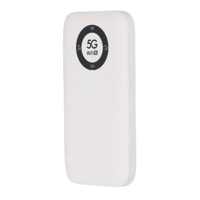 PUSOKEI 5G Mobile Hotspot, WiFi 6 Unlocked WiFi Hotspot for Travel with Global Bands, 2.77Gbps High Speed, Support 16 Devices - No SIM Card Included (White)