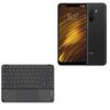 BoxWave Keyboard Compatible with Xiaomi Pocophone F1 - SlimKeys Bluetooth Keyboard with Trackpad, Portable Slim TouchPad - Jet Black view 1