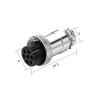 16.4Ft GX12 7Pin Female to Female Aviation Connector Cable,Metal Circular Adapter PVC Cable Connector 5A/125V,12mm for Electrical and Electronic Connections AWG24 Cable 5M view 2