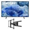 Samsung QN50Q8FAAFXZA 50 Inch Class QLED Q8F 4K Vision AI Smart TV with a Kanto PMX700 Pro Series Full Motion Dual Stud Mount (2025) view 1