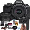 Canon EOS R50 24.2MP APS-C CMOS Sensor Mirrorless Camera with 18-45mm Lens + 64GB Memory + Stabilizing Grip + Software Pack +More (Value Bundle) (Renewed) view 1