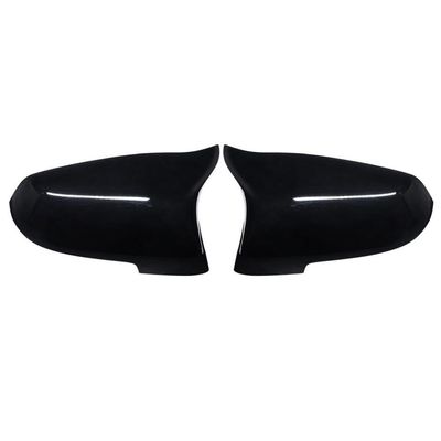 ZLxGMK Gloss Black Side Mirror Cover Caps for Compatible 5 Series F10 F11 F18 LCI Models 2014 2016