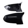 ZLxGMK Gloss Black Side Mirror Cover Caps for Compatible 5 Series F10 F11 F18 LCI Models 2014 2016 view 3