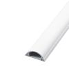 Cable Concealer Conduit for Wall Mounted Tv, Cable Hider Cord Covers for Wires On Wall, Self Adhesive Wires Management Kit Molding Raceway Strip(White,NO.12) view 1