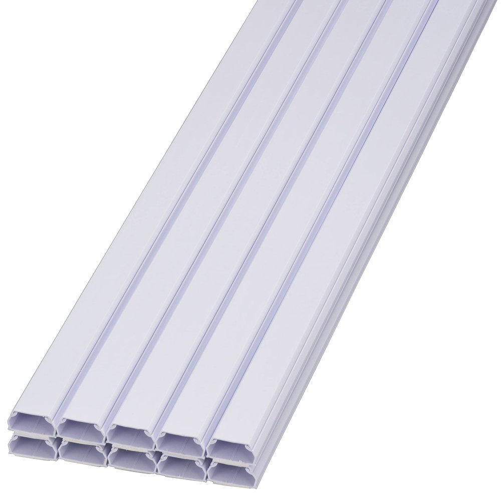 Ohm (OHM) ABS Molle with Tape No. 3 35.8 inches (91 cm), White, Pack of 10 | DZ-AMT309-W/10P 09-2841 Ohm Electric