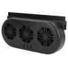 Pilipane Car Exhaust Fan USB Powered 3 Fans Universal Car Window Vent Fan Quick Cooling Odor Removal Sturdy ABS Plastic Construction view 4