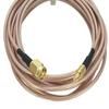mangxiyis 1Pcs RG316 SMA Male Plug to MCX Male Plug Connector R*/F Coaxial Pigtail Cable for an/te/na 4inch~10M(6FT (2M)) view 2