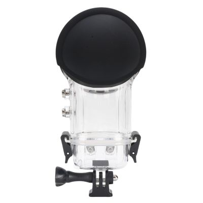 Oreilet Dive Case for Action Camera, 50m 164ft Underwater Water Proof Diving Housing with Bracket Adapter, Prevent Fog Camera Diving Protective Case for Surfing, Snorkeling
