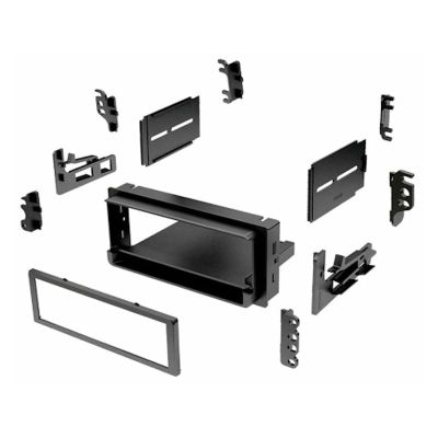 BZSPRSMYM Single Din Dash Kit Select Vehicles for Pontiac,for Olds,for Isuzu,for GMC,for Chevy Stereo Install Pocket