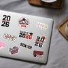10Pcs-3" Senior 2026 Sticker Pack Cute Girly & Boy High School Sticker for Student 2026 Senior Stickers Graduation Class of 2026 Gift College Student Decoration for Laptop Bottle Tablet Case (S11) view 3