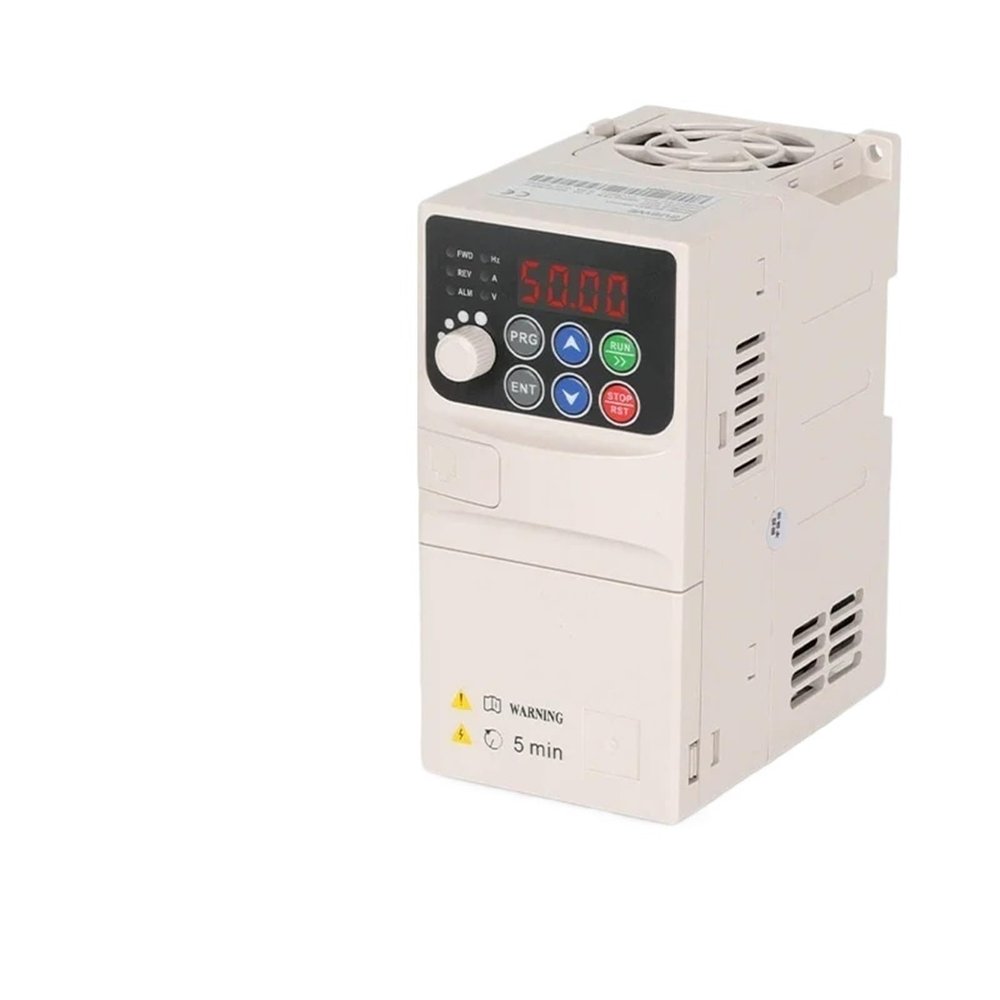 1pcs 0.75KW 1.5KW 2.2KW 4KW Frequency Inverter 1P-3P 220V 3P-3P 380VOutput Frequency Converter Variable Frequency Drive(Panel and Cable)