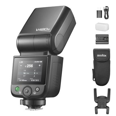 GODOX V480 C/N/S/F/O TTL Li-ion Camera Flash (V480S)