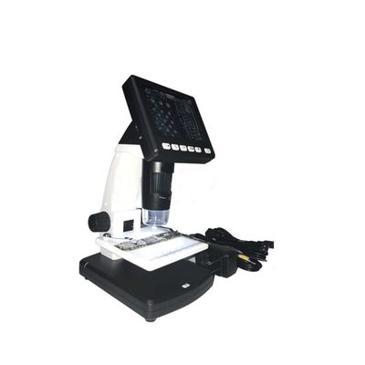 Microscope Accessories Kit V600 3.5" 600X H_D Digital Microscope with 5 Megapixels LED Camera Video Recorder for Phone Motherboard Circuit Board Repair Tool Microscope Slides