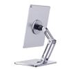 NovelGoal Universal Magnetic Tablet Mount, 360 Rotating Tablet Stand with Extra Strong Magnets, Aluminum Phone Holder Fit All Smartphones & Tablets (Sliver) view 1