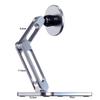 NovelGoal Universal Magnetic Tablet Mount, 360 Rotating Tablet Stand with Extra Strong Magnets, Aluminum Phone Holder Fit All Smartphones & Tablets (Sliver) view 4