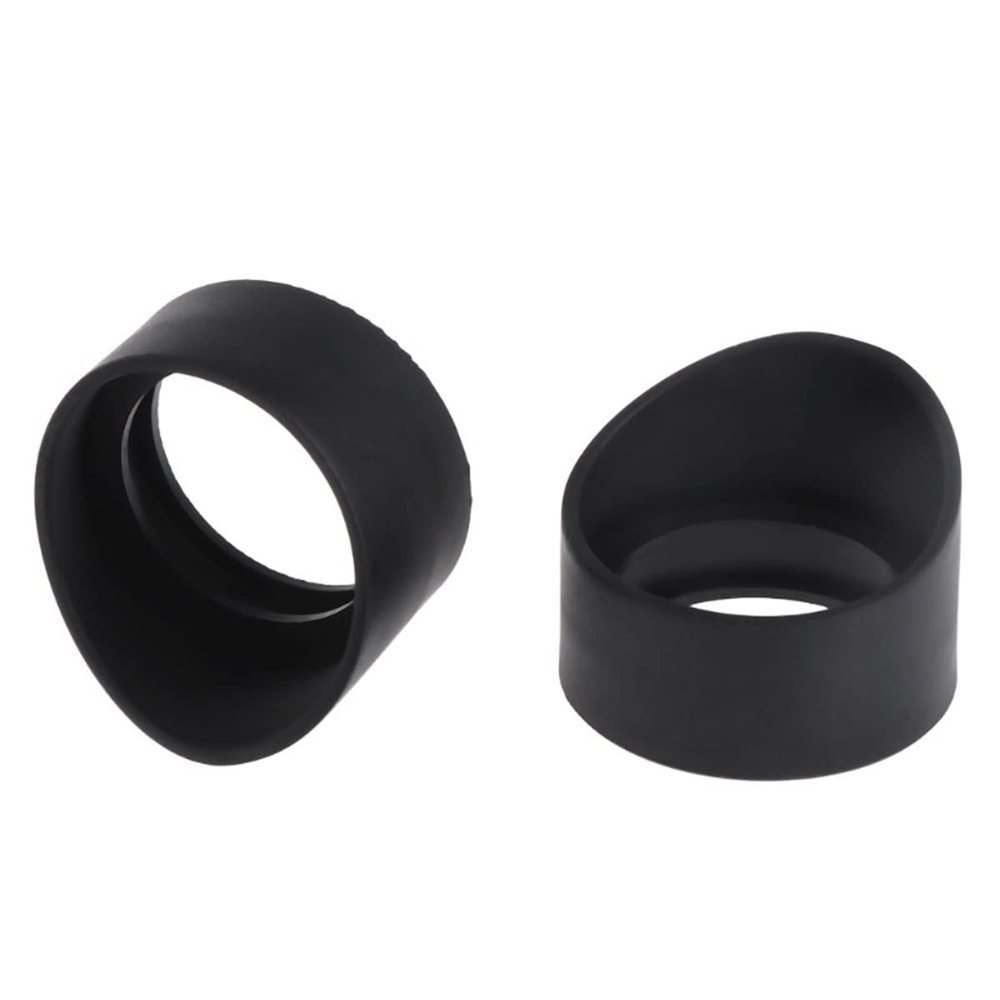 Microscope Accessories Kit 2Pcs 34mm Diameter Rubber Eyepiece for Stereo Microscope Telescope Microscope Slides
