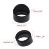 Microscope Accessories Kit 2Pcs 34mm Diameter Rubber Eyepiece for Stereo Microscope Telescope Microscope Slides view 2