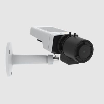 M1137 5 MP Compact Box Camera with Lightfinder, Forensic WDR, Built-in Microphone, i-CS Lens Support, and Edge Analytics