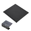 9 x 13 abs amp-Rack + Fuse Holder and bass Processor Base car Audio Speaker Box Accessories sub Box Components subwoofer Enclosure add ons car Audio amp Rack amprack view 1