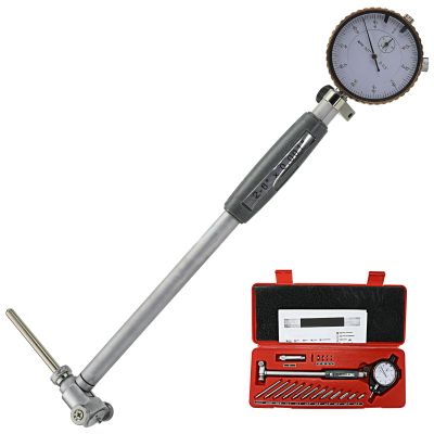 Precision Dial Bore Gauge 0.001, Mechanical Cylinder Bore Tool With Calibration Rods & Extension Probes, Abs Case For Secure Storage