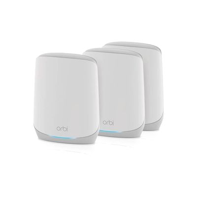 Netgear RBK763S-100NAS Orbi Tri-Band WiFi 6 Mesh System Router + 2 Satellites