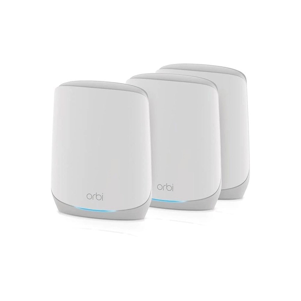 Netgear RBK763S-100NAS Orbi Tri-Band WiFi 6 Mesh System Router + 2 Satellites