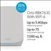 Netgear RBK763S-100NAS Orbi Tri-Band WiFi 6 Mesh System Router + 2 Satellites view 2