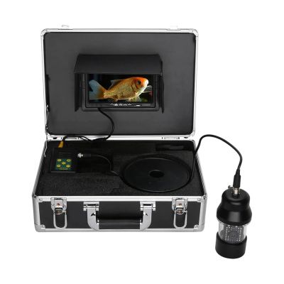 7 Inch 20m/50m/100m Underwater Fishing Video Camera Fish Finder IP68 Waterproof 38 LEDs 360 Degree Rotating Camera(F8200B-2L-20M)