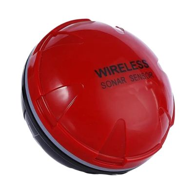 Fishing Detector 40/30m Portable Sonar Fish Finder Fishing Lure Echo Sounder Fishing Alarm Sensor Fishing Tool(A Red 30m)