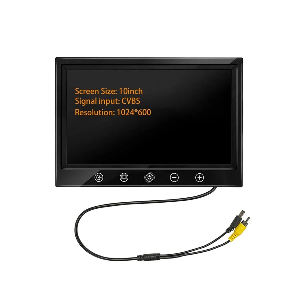 7-Inch/ 9-Inch/10-Inch HD Display Screen for Pipe Inspection Camera MAOTEWANG Drain Sewer Pipeline Industrial Endoscope System(10inch CVBS Mon)