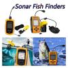BINBINNIAO 100M Sonar Fish Finders 45 Degrees Sonar Coverage Echo Sounder Alarm Transducer Underwater Fishing Detector for Lake Sea Fishing(TL88E Fish Finders) view 2
