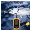 BINBINNIAO 100M Sonar Fish Finders 45 Degrees Sonar Coverage Echo Sounder Alarm Transducer Underwater Fishing Detector for Lake Sea Fishing(TL88E Fish Finders) view 3