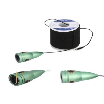 BINBINNIAO 15M/30M 1000TVL Fish Finder Underwater Fishing Camera 6PCS 1W White LED Night Vision Camera for Fishing(F008G 30M Cable)